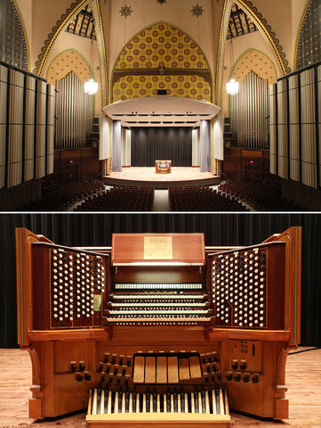 The Curtis Organ at Irvine Auditorium